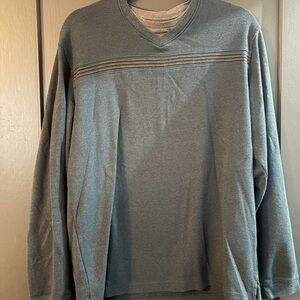 Van Heusen Men's Blue V-Neck Sweater